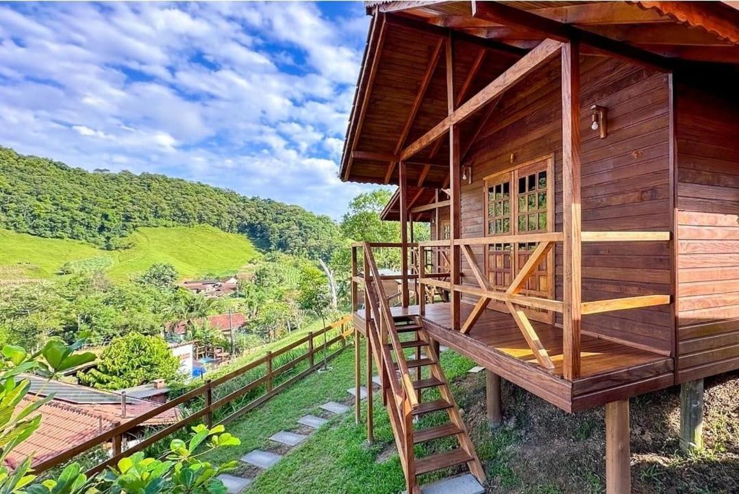 Pousada Hoff Haus Pomerode Bagian luar foto