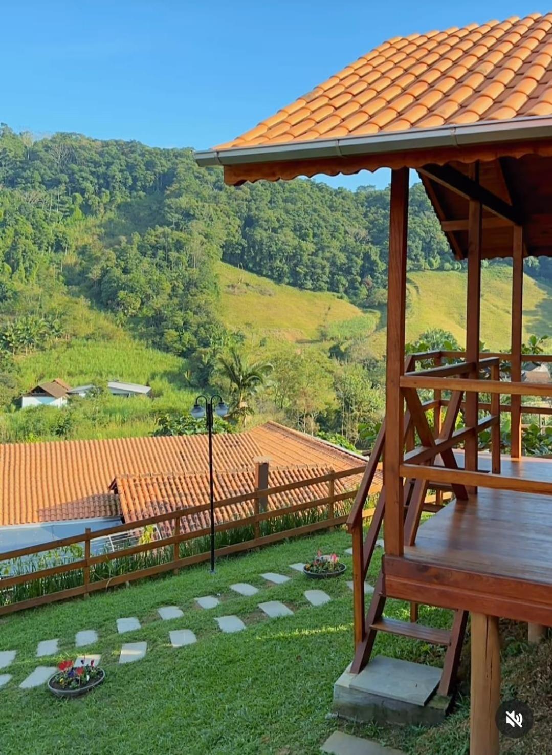 Pousada Hoff Haus Pomerode Bagian luar foto