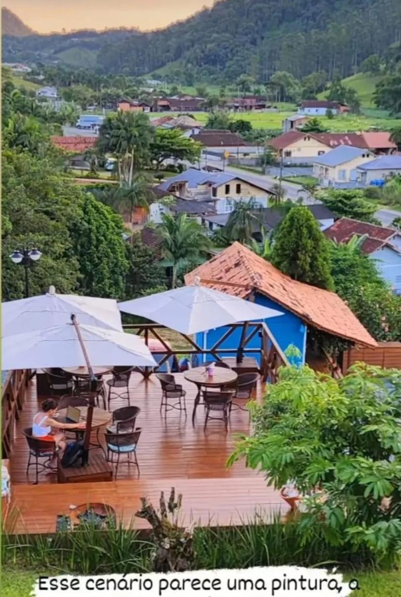 Pousada Hoff Haus Pomerode Bagian luar foto