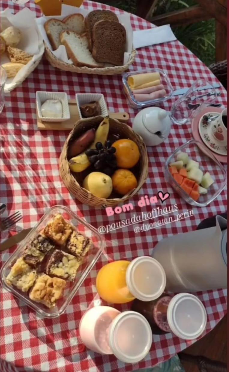 Pousada Hoff Haus Pomerode Bagian luar foto